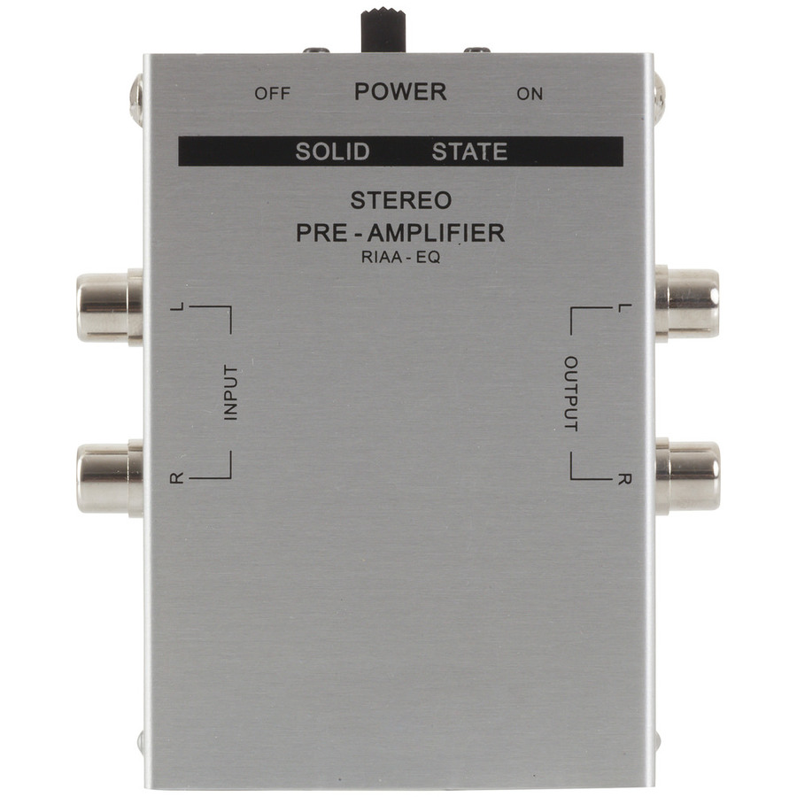 Stereo Phono Pre-amp with RIAA Compensation