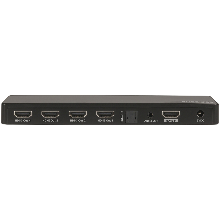 Concord 4-Way 4K HDMI Splitter with Downscaling