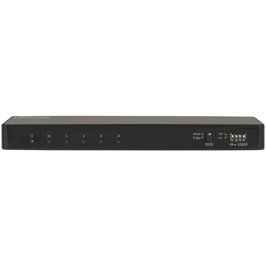 Concord 4-Way 4K HDMI Splitter with Downscaling