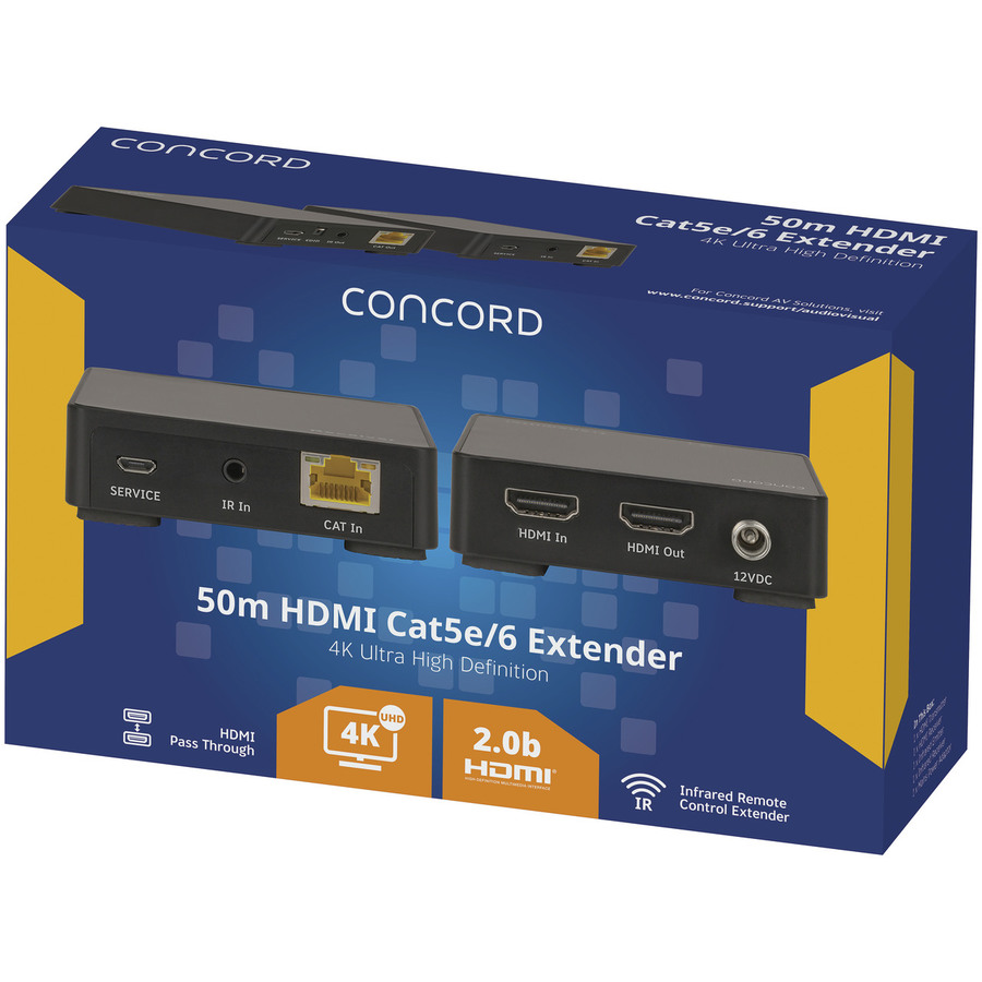 Concord 4K HDMI Cat5e6 Extender