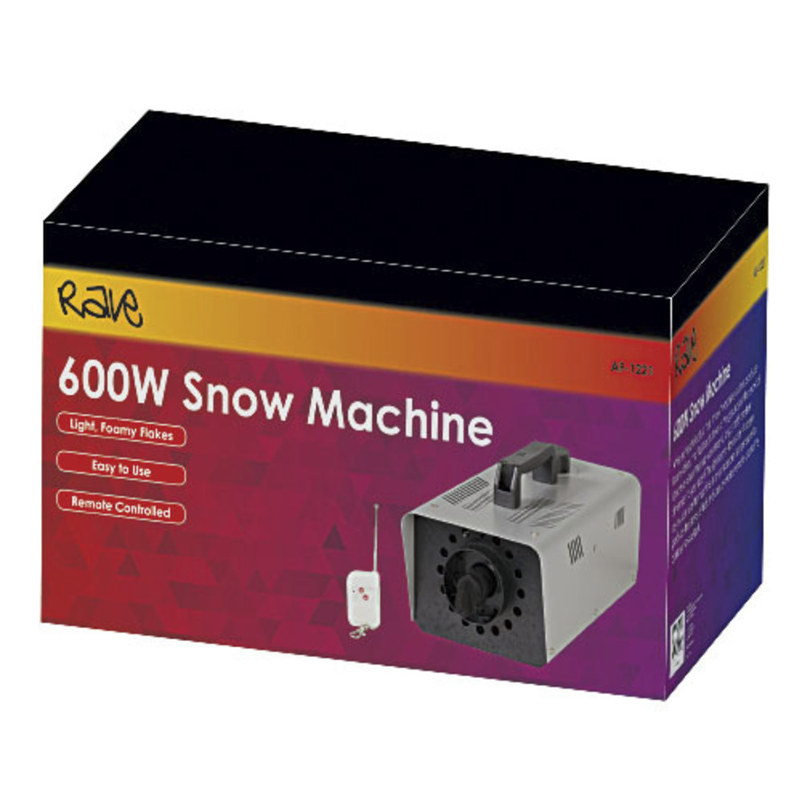 600W Snow Machine