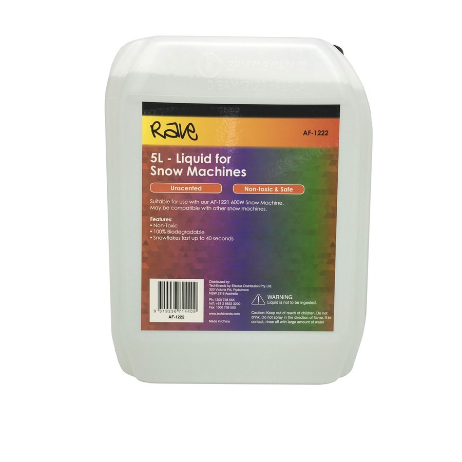 Liquid for Snow Machines - 5L