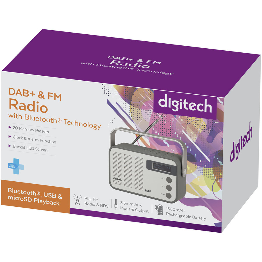 DAB+ and FM Radio with Bluetooth® Technology