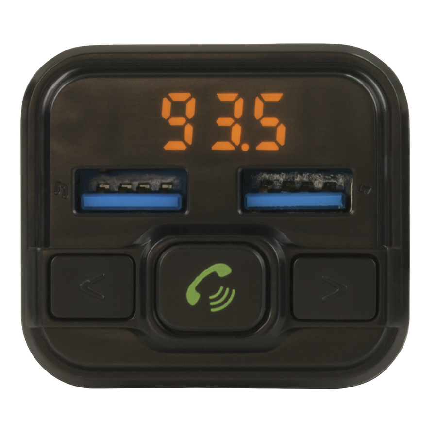 FM Transmitter with Bluetooth® Technology and USB