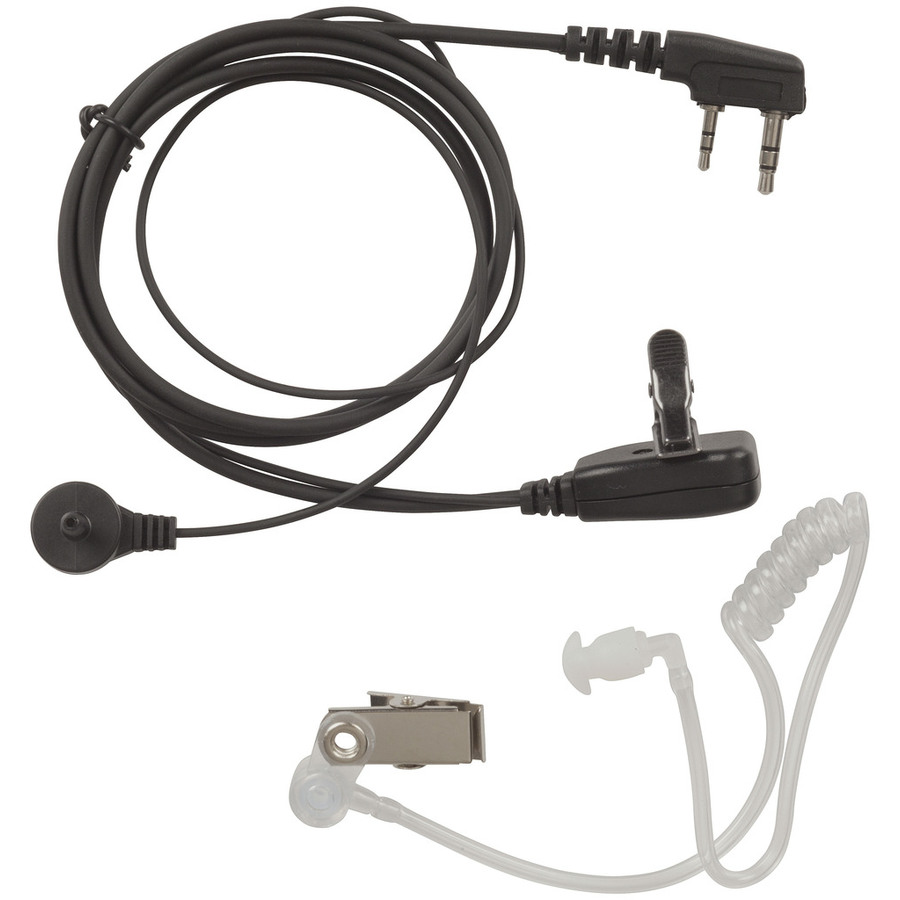Air Tube Headset for Hand-held CB Radios