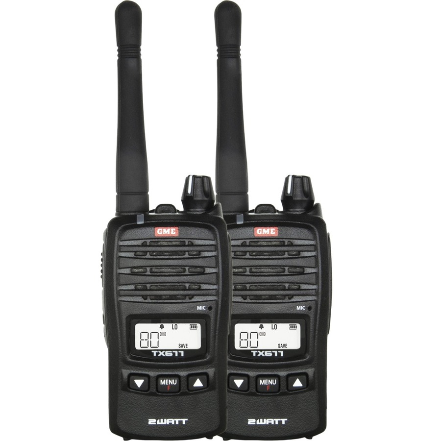 GME 2W UHF Transceiver TX677TP Twin Pack