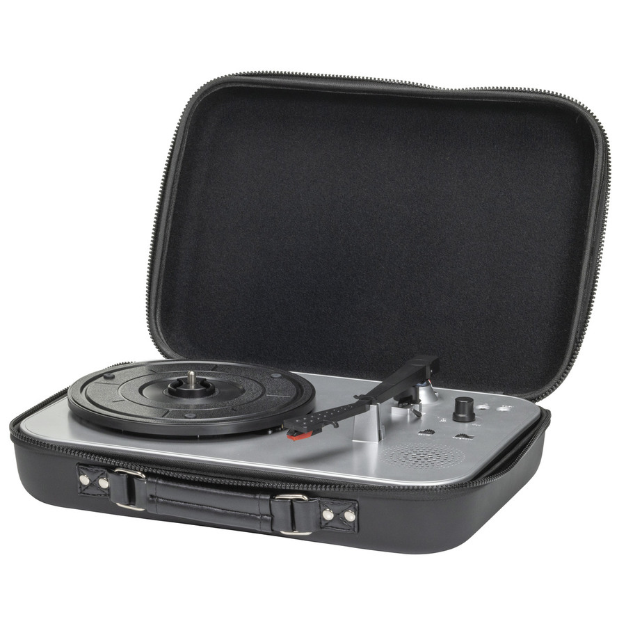 Portable Turntable with Bluetooth Connectivity