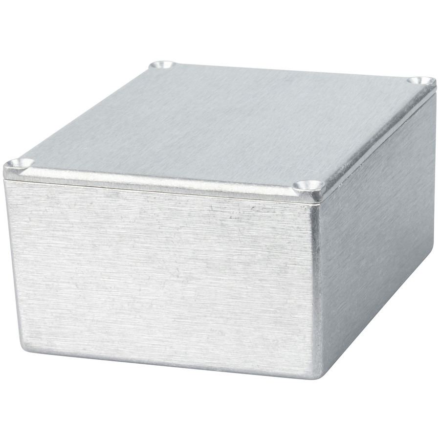 Economy Die-cast Aluminum Boxes - 119 x 93.5 x 56.5mm