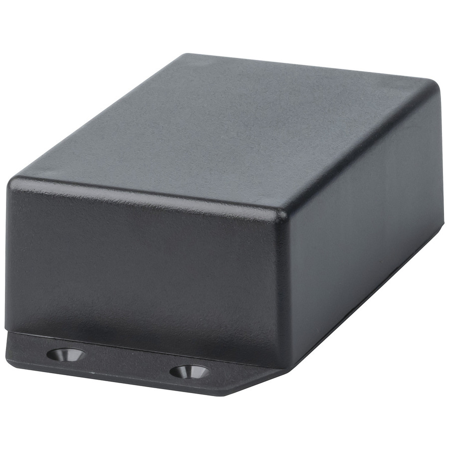 Jiffy Box - Black with mounting flange - 83X54X31 - UB5