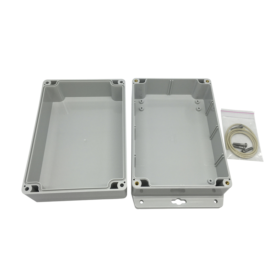 POLYCARBONATE ENCLOSURE WFLANGE 171X121X80MM