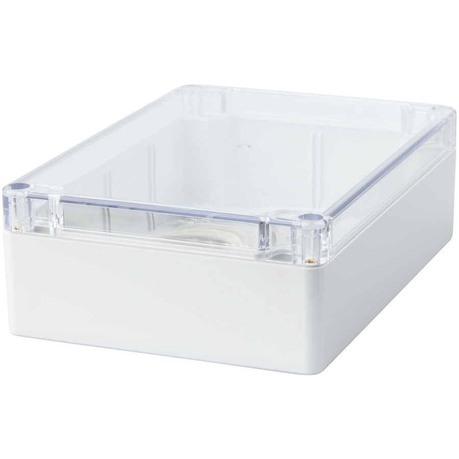 Sealed Polycarbonate Enclosure 171 x 121 x 55 - Clear Lid