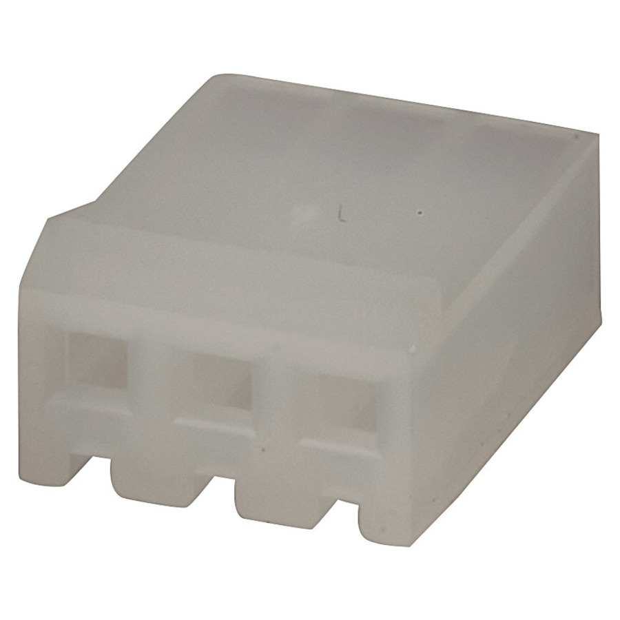 3 Pin 0.156 Header with crimp pins - 3.96 pitch