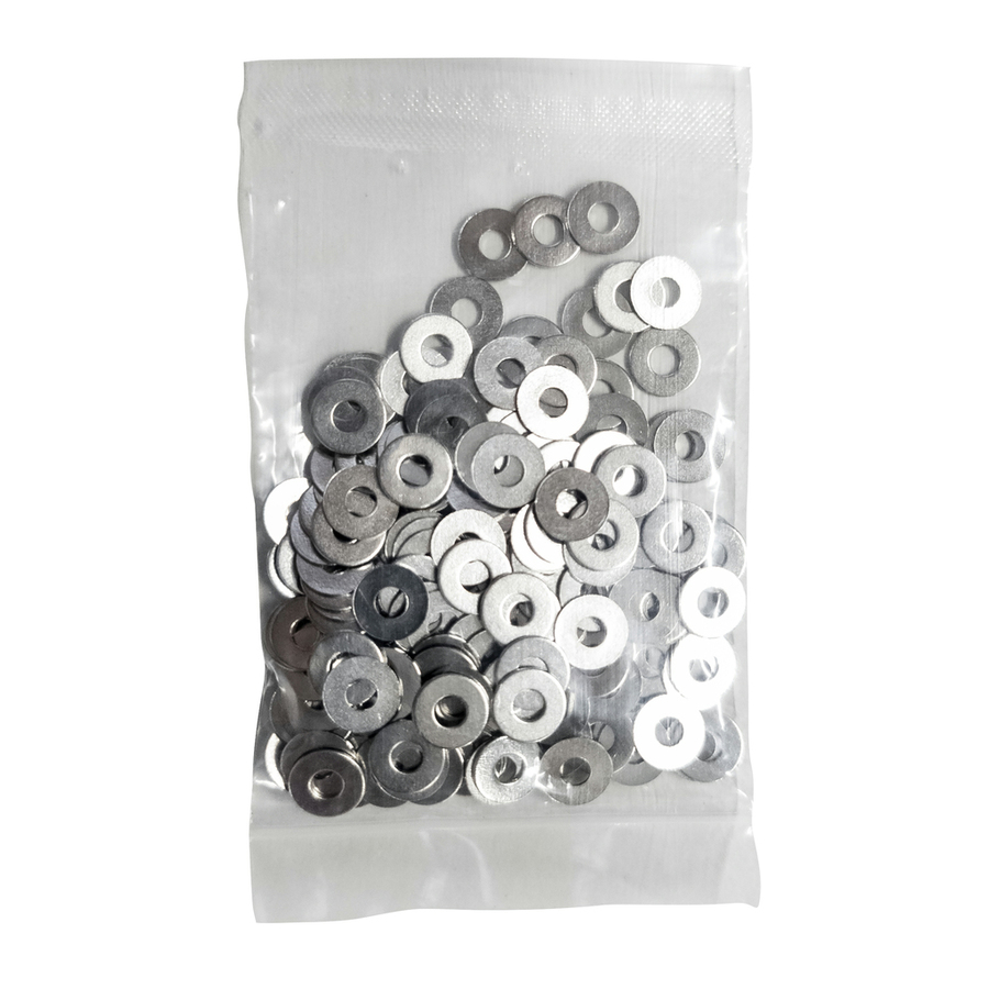 3mm Steel Flat Washers - Pk.200