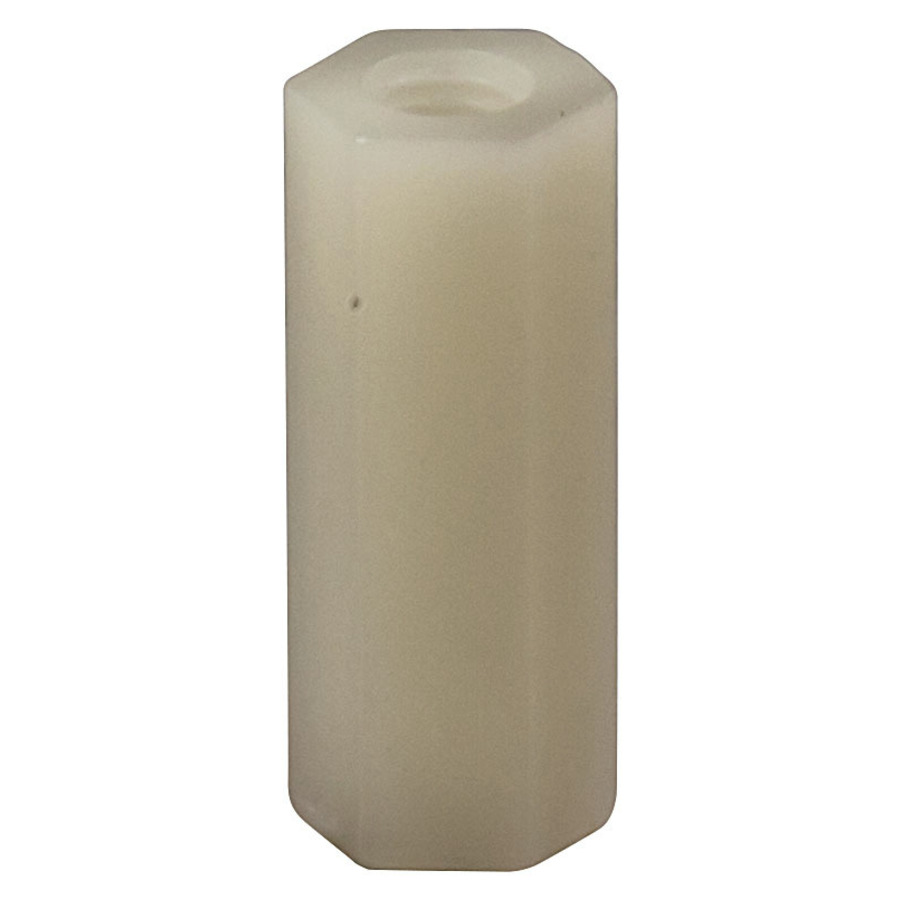 M3 x 15mm Tapped Nylon Spacers - Pk.25