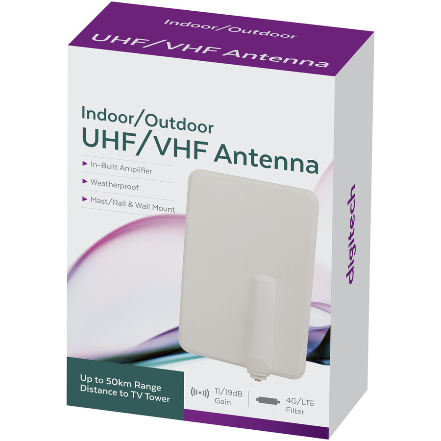 Slimline IndoorOutdoor UHFVHF Antenna