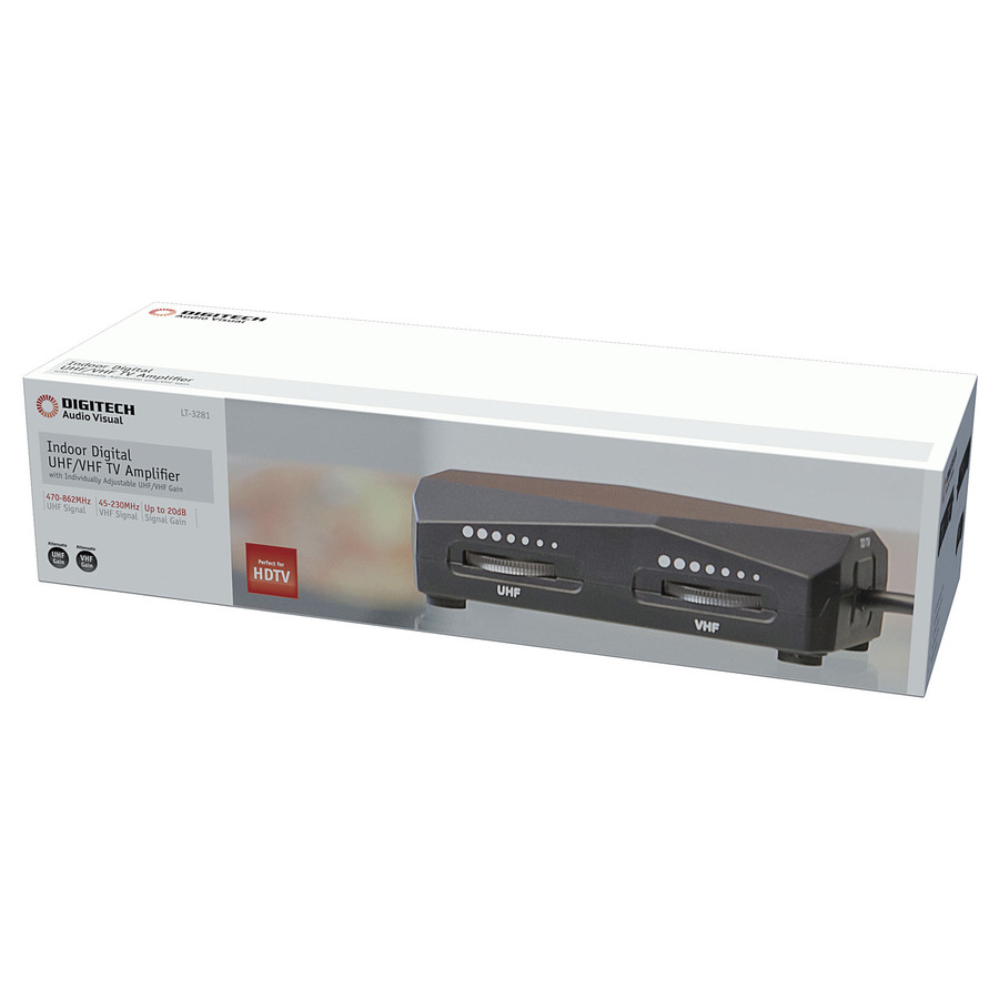 Indoor Digital TV Amplifier UHFVHF