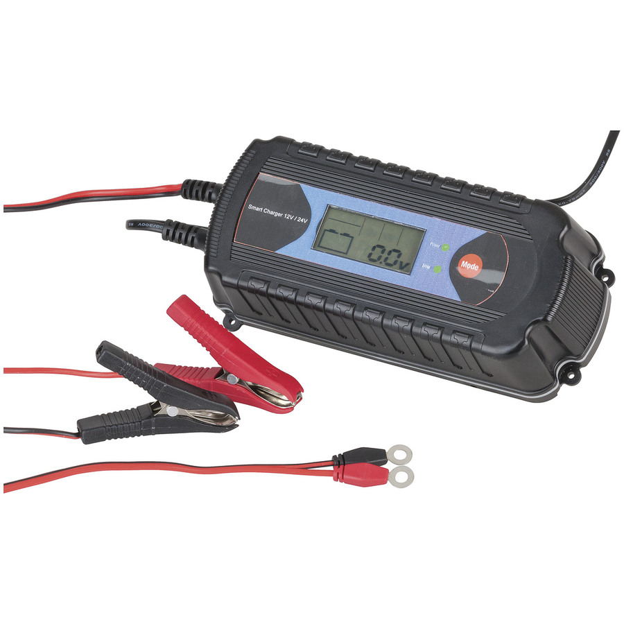 12V-7.2A24V-3.6A 9 State Charger