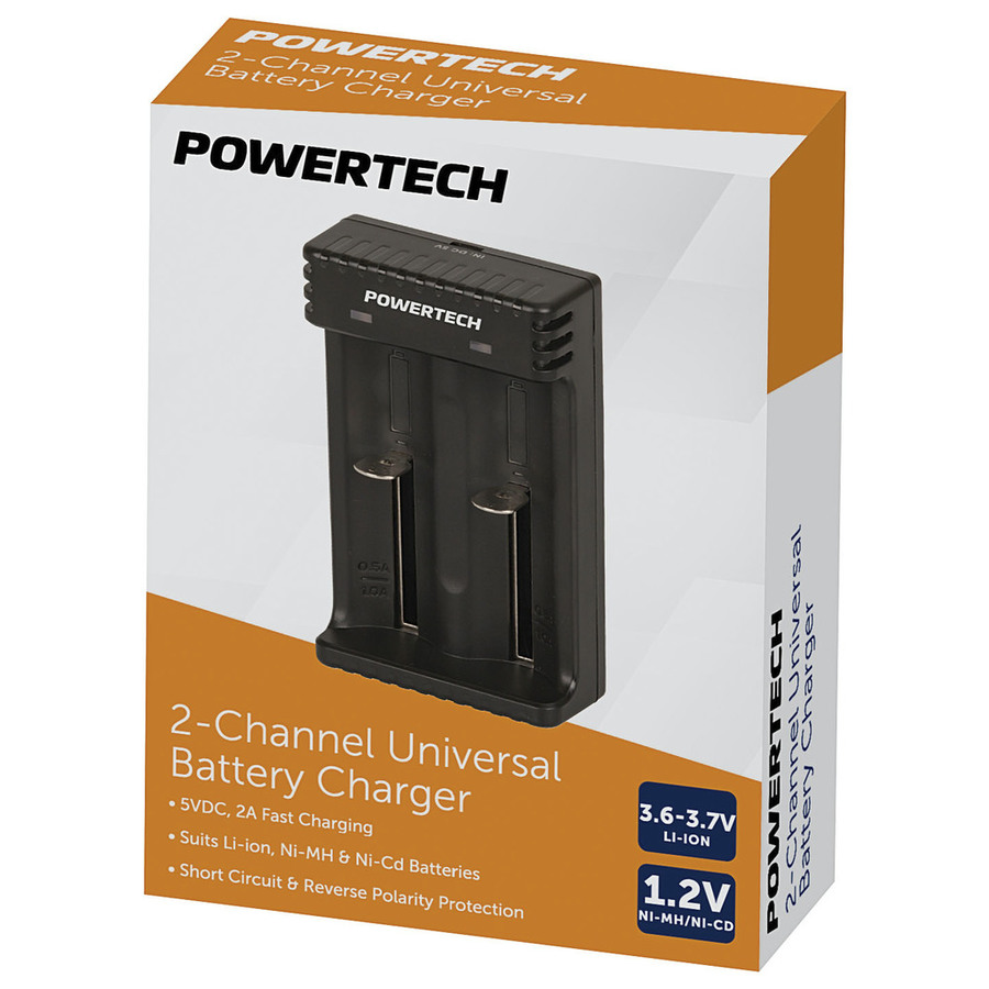 Dual Channel Li-ion Ni-MH Battery Charger