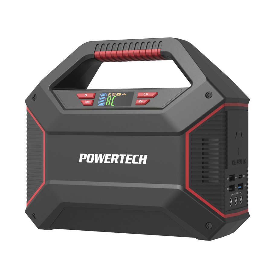 Portable 155W Power Centre with 100W Inverter and Digital Display