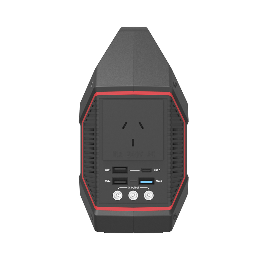 Portable 155W Power Centre with 100W Inverter and Digital Display