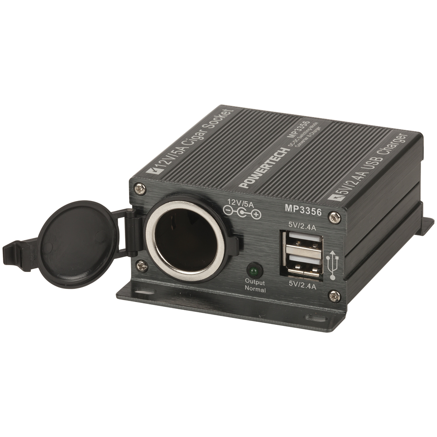 24V to 12V DC-DC Converter 5A with USB Charge