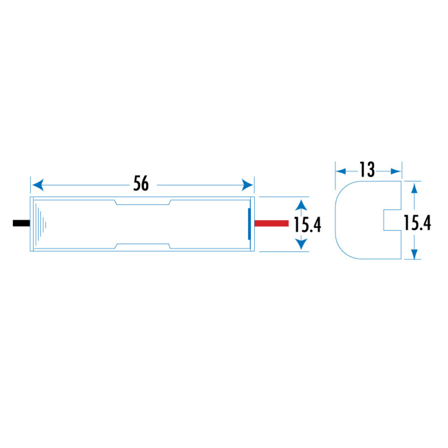 1 X AA Battery Holder