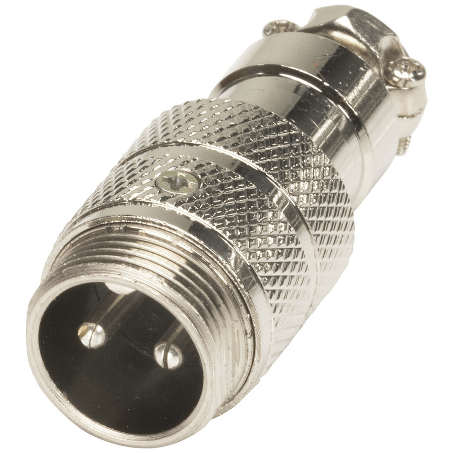 2 Pin Line Male Microphone Connector