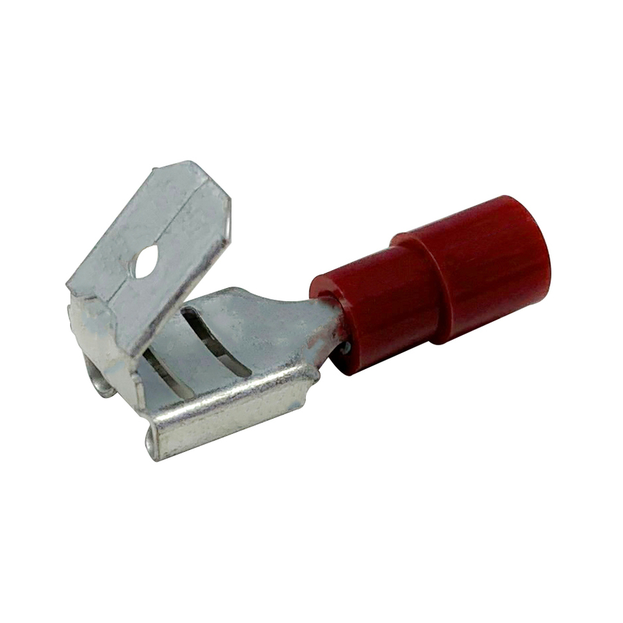 Piggy Back Female Spade - Red - Pk.100
