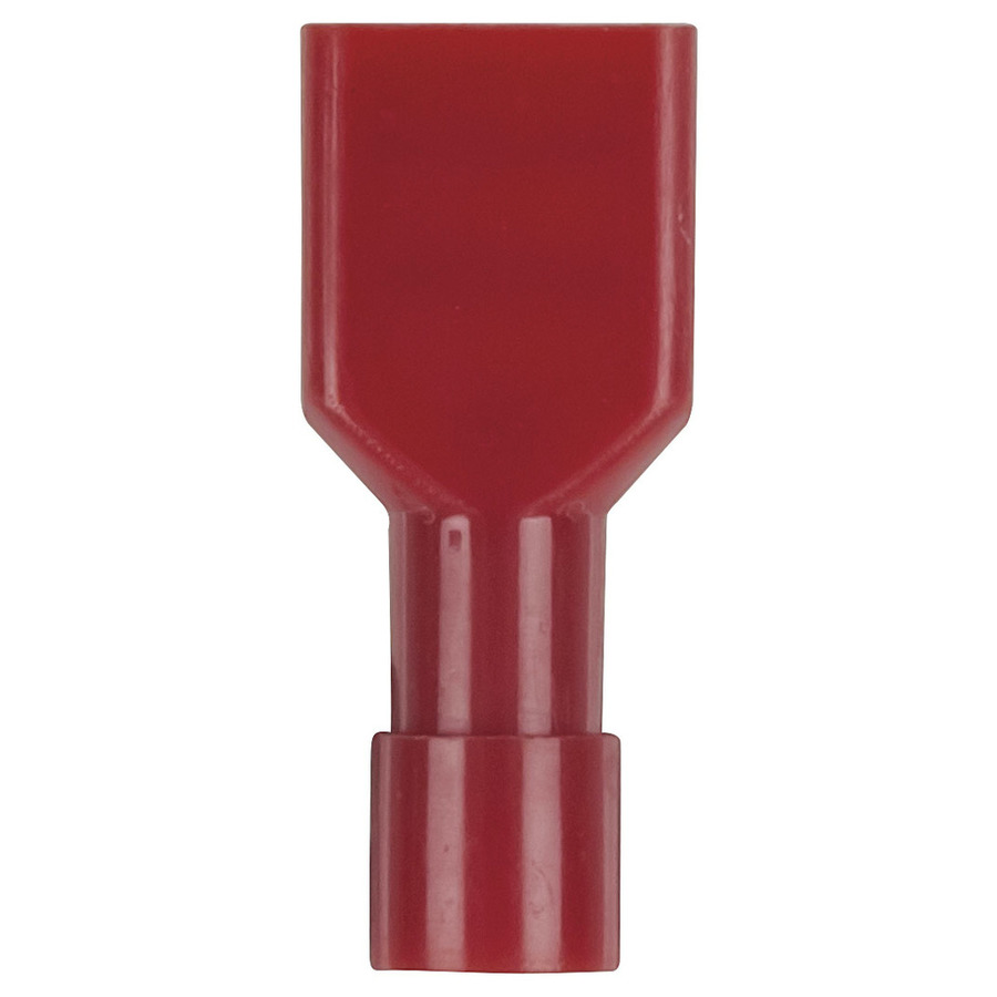 Fully Insulated Female Spade - Red - Pk.8