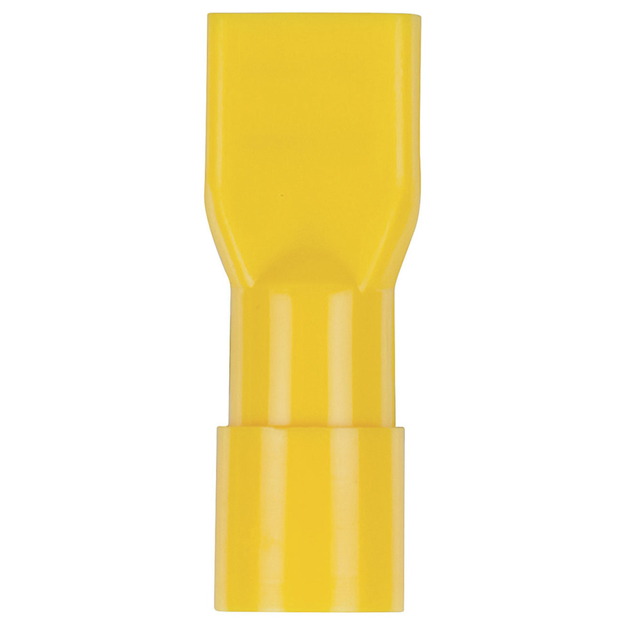 Fully Insulated Female Spade - Yellow - Pk.8