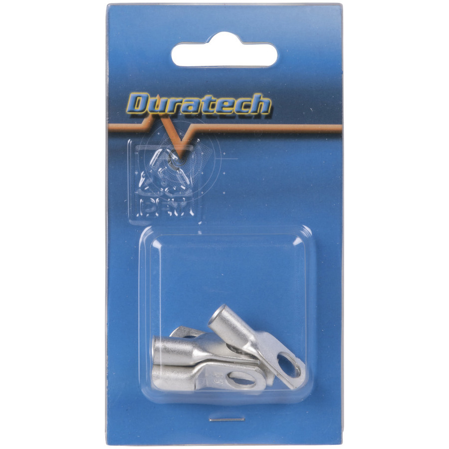 8mm Non-Insulated Eye Terminal 15mm2 - Pk 4