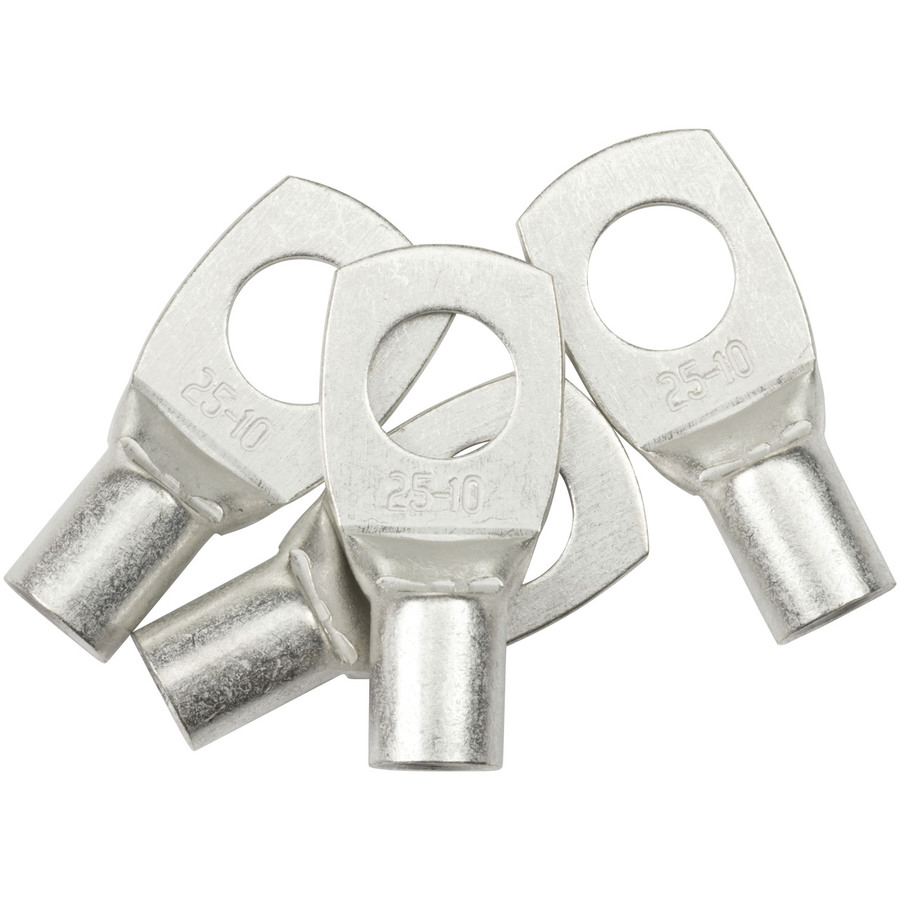 10mm Non-Insulated Eye Terminal 25mm2 - Pk 4