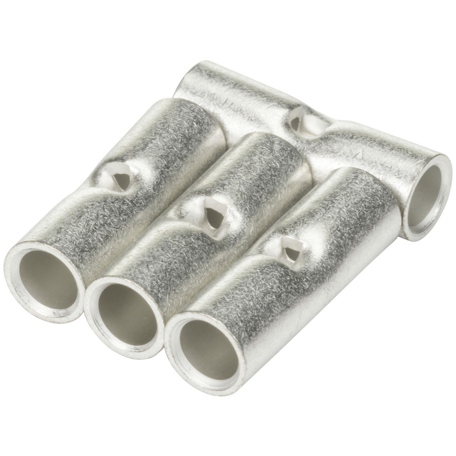Non-Insulated Butt Terminal 6AWG - PK4