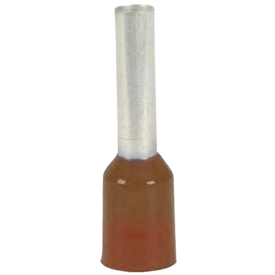 Brown Ferrule Crimp Terminal (4AWG) - Pack of 5