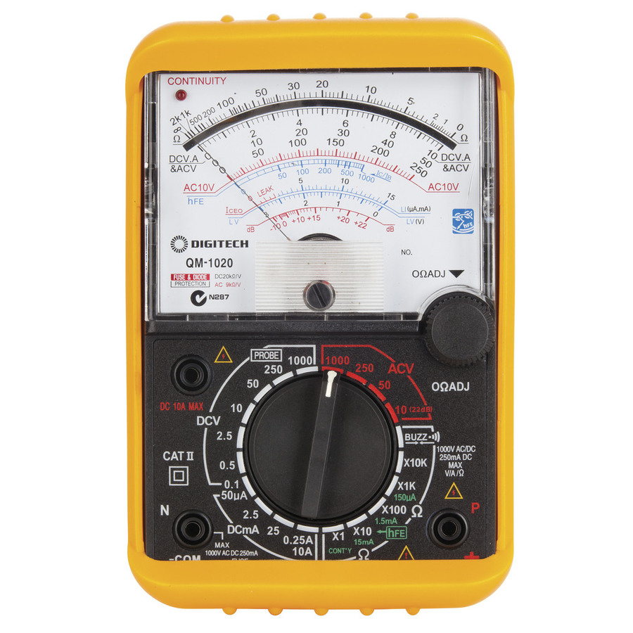Analog Movement Multimeter