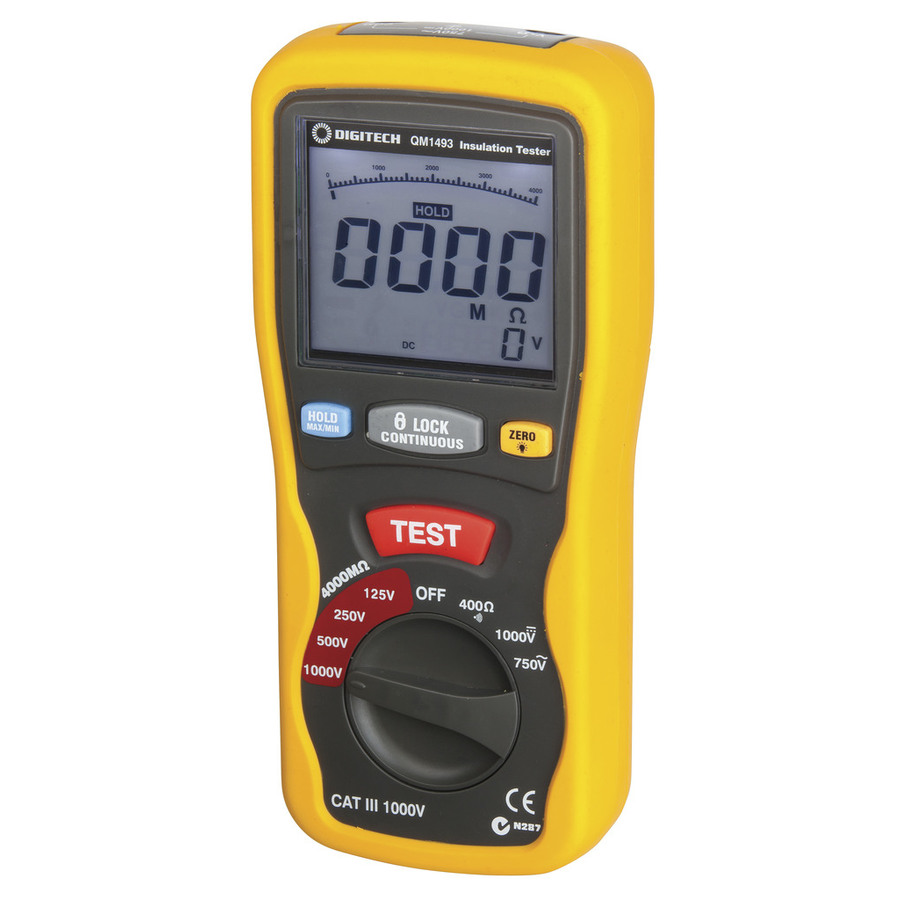 Cat III Insulation TesterMultimeter
