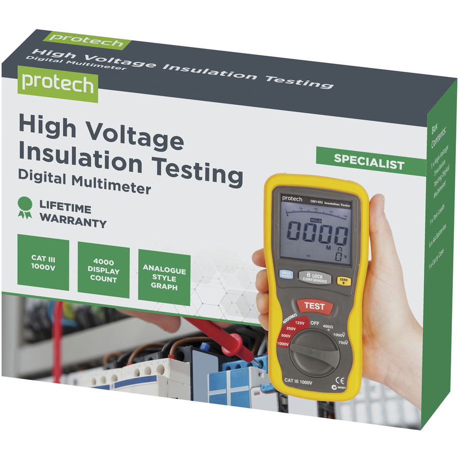 Cat III Insulation TesterMultimeter