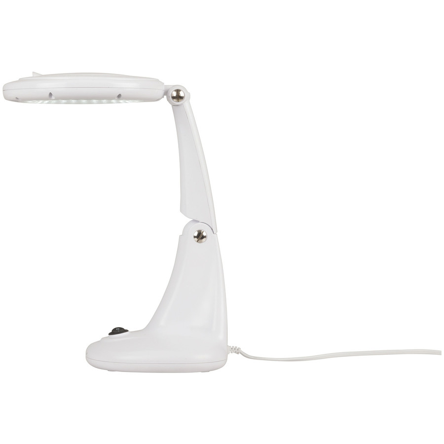 LED Illuminated Desktop Magnifier