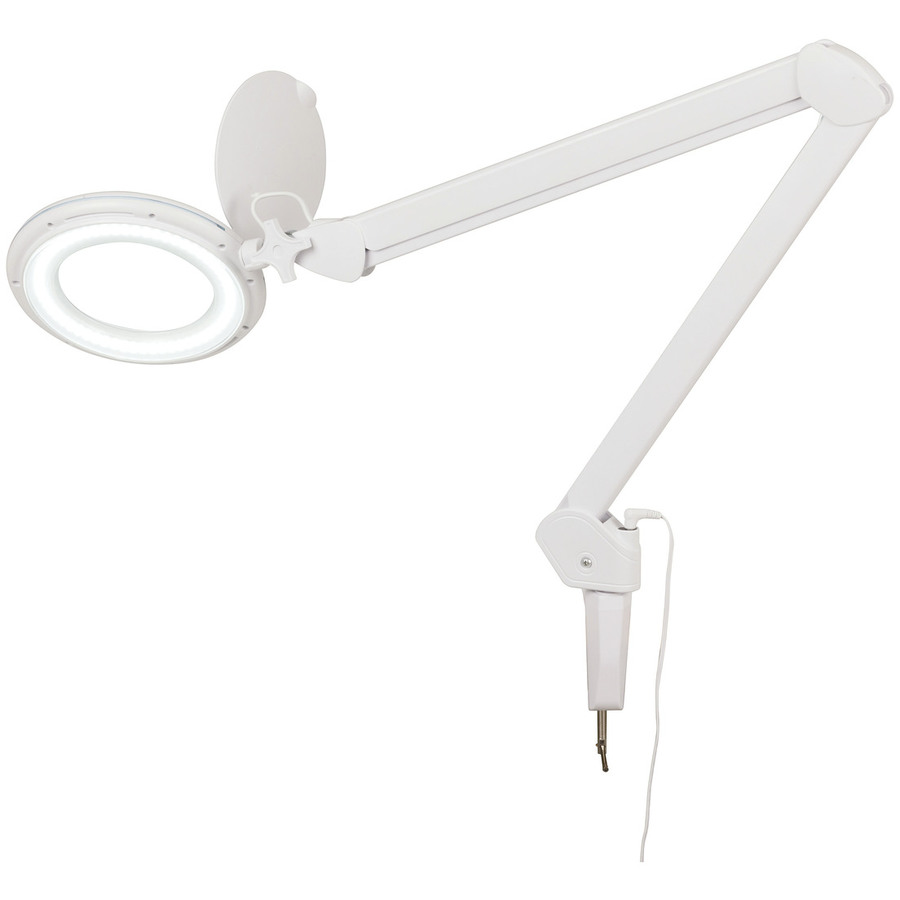 LED Illuminated Clamp Mount Magnifier