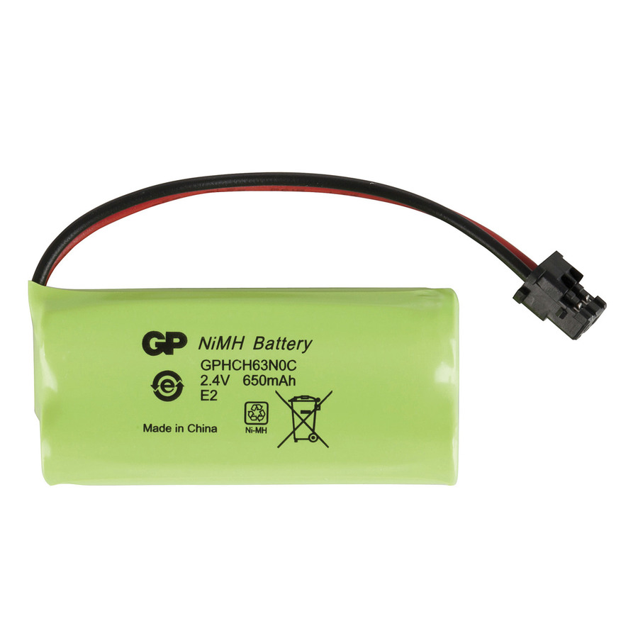 Uniden Cordless Phone Battery 2.4V Ni-MH 650mAh CTB97 BT652 - 65AAAH2BMS