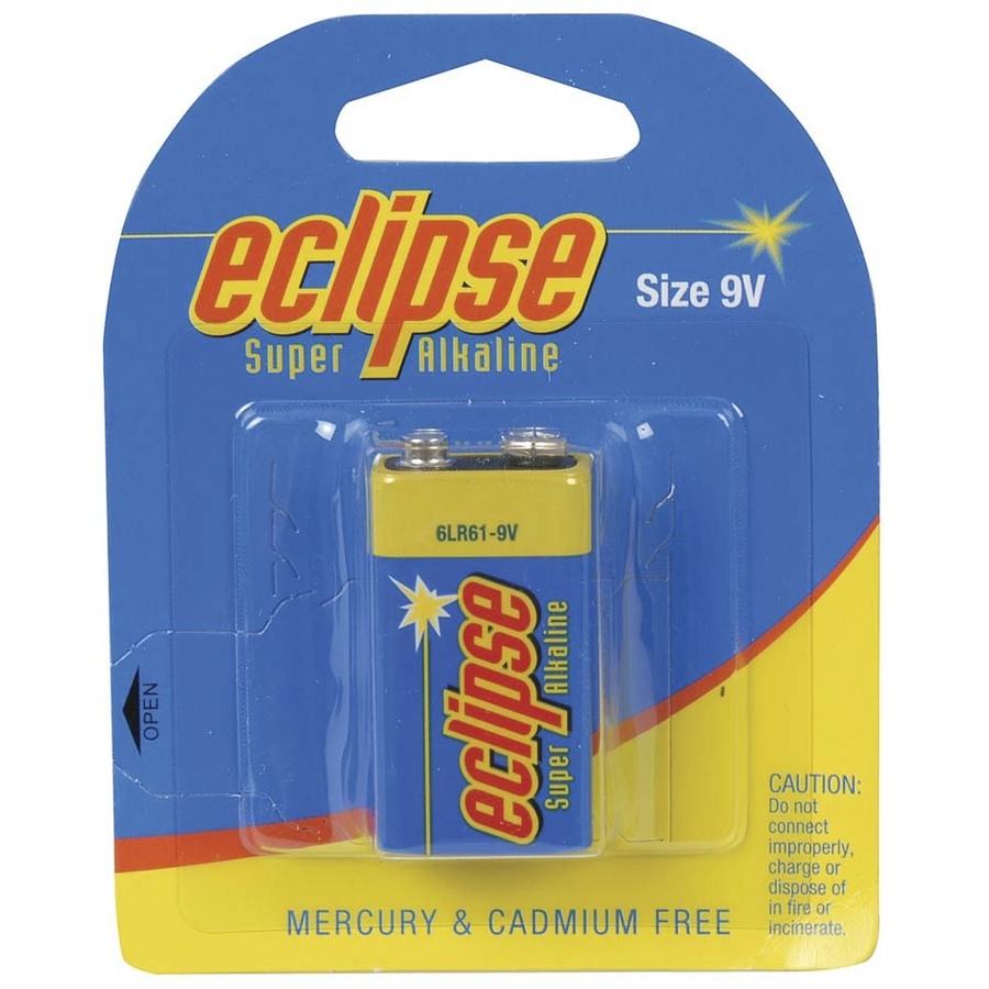 Eclispe 9V Alkaline Battery