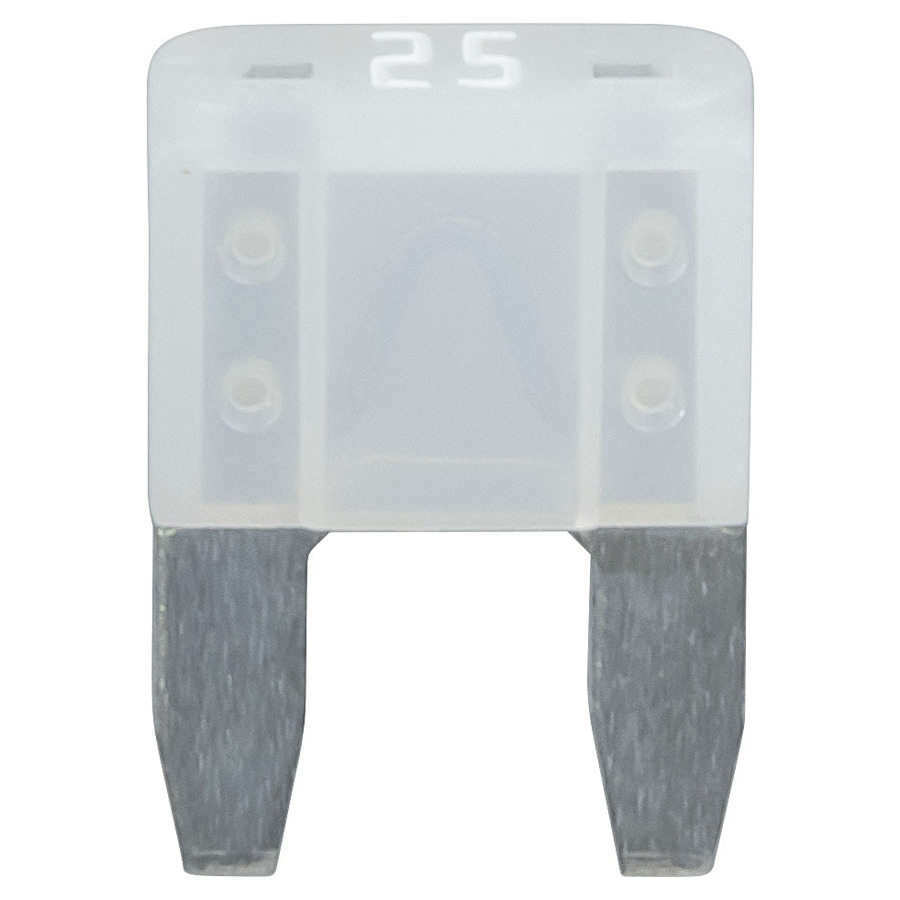25A Clear Mini Blade Fuse