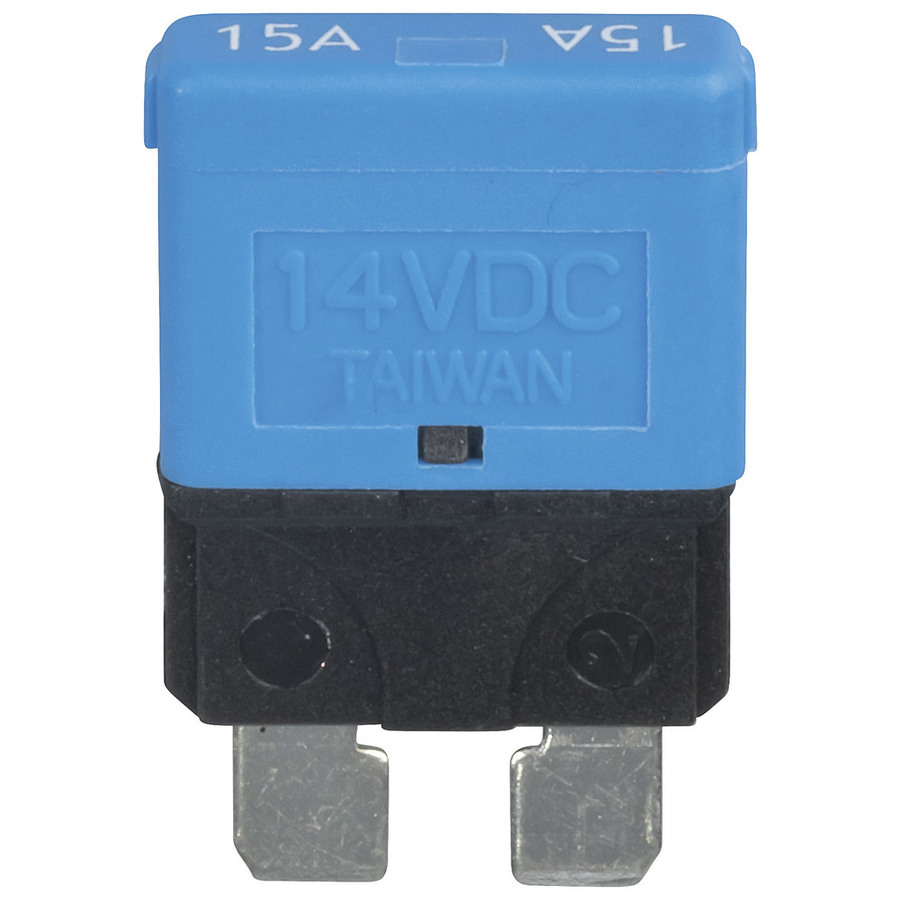Standard Blade Circuit Breaker 15A - Auto Reset