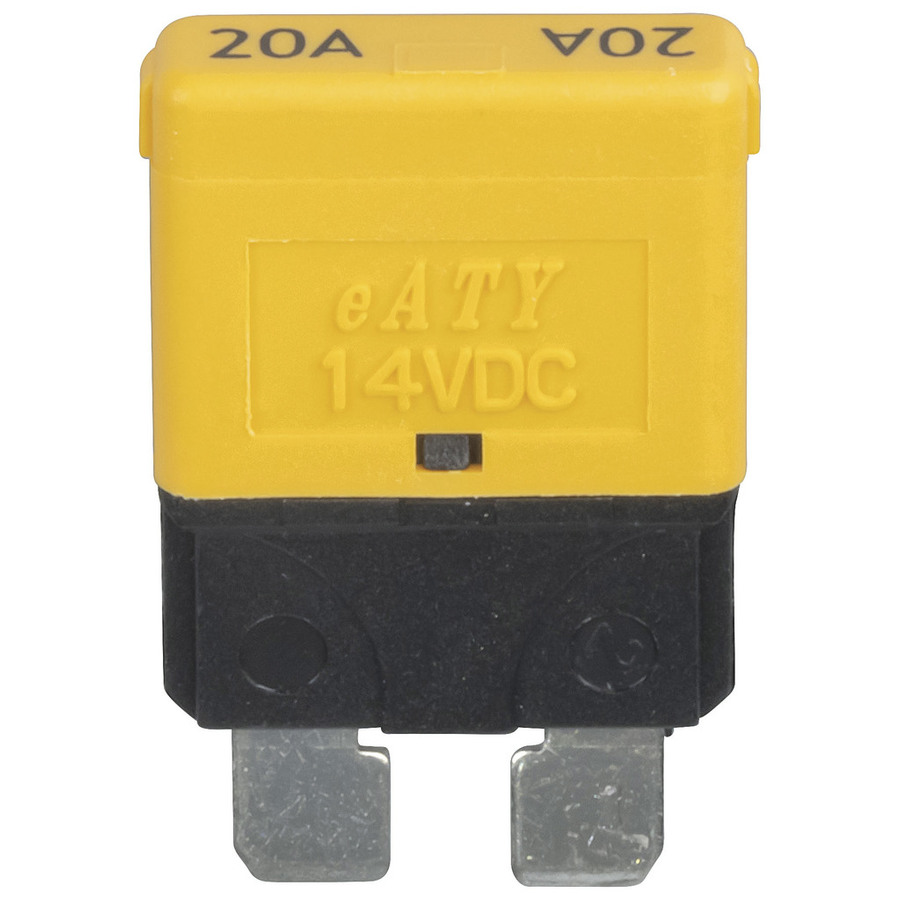 Standard Blade Circuit Breaker 20A - Auto Reset