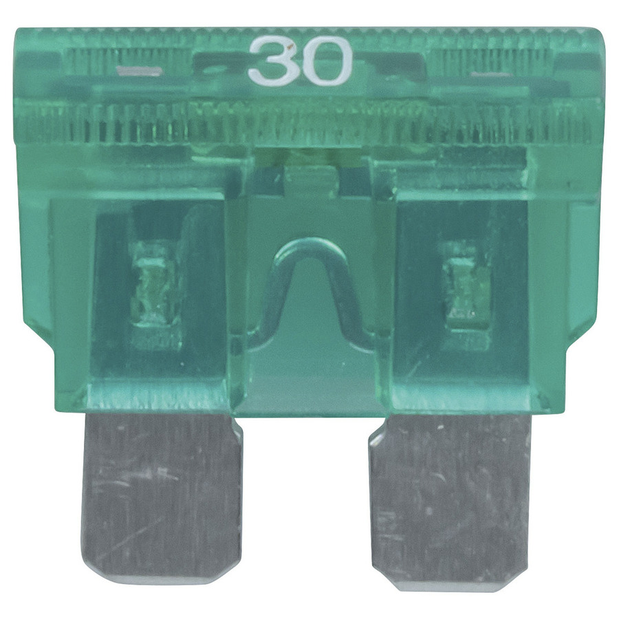 30A Blade Fuse with LED Indicator - Green