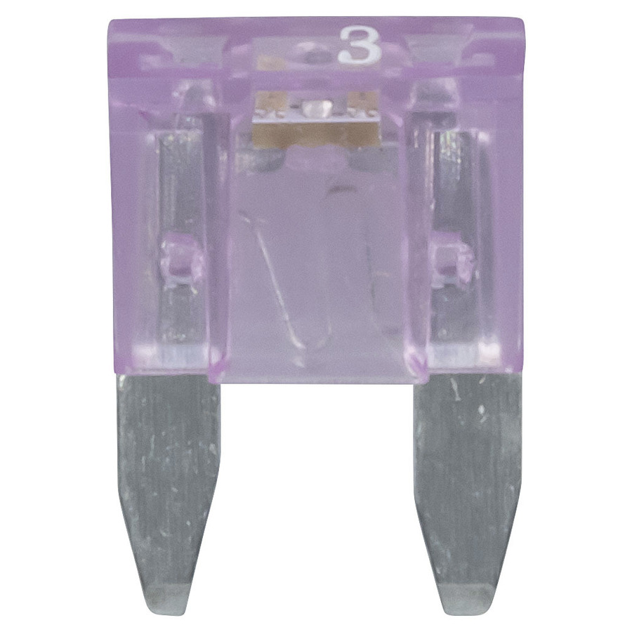 3A Mini Blade Fuse with LED Indicator - Pink