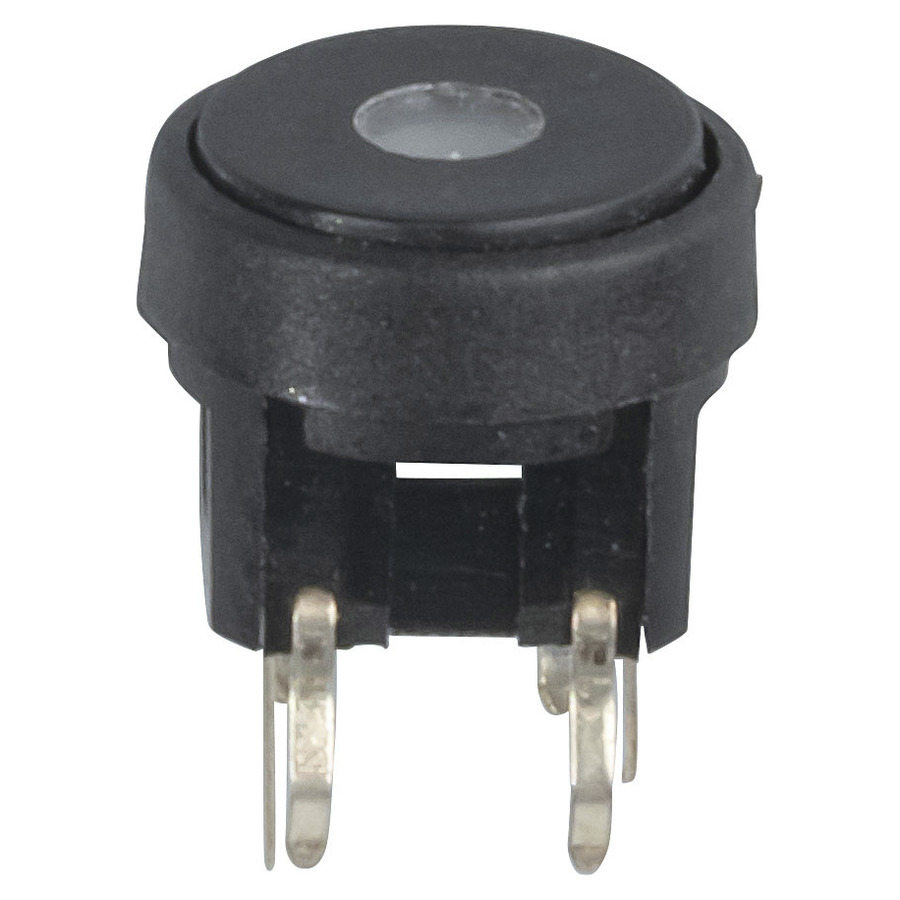 SPST PCB Mount Tactile Switch with Green LED