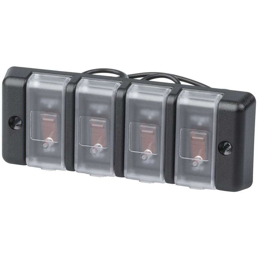 Anti-Tamper 4-Gang Switch BankCircuit Breaker