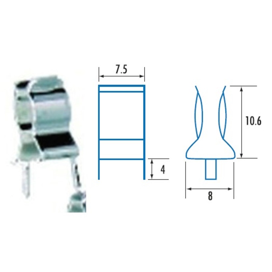 3AG Fuseclips - Pk.8