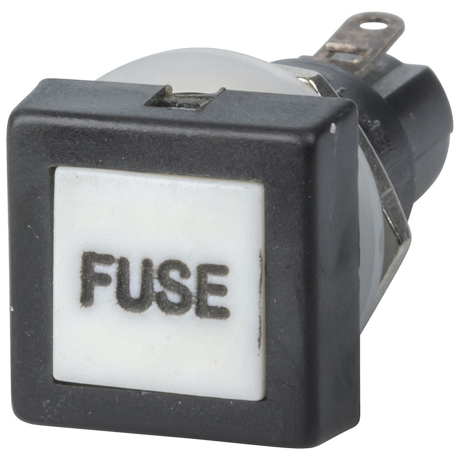 Square 6.3A 240V M205 Panel Mount Fuse Holder